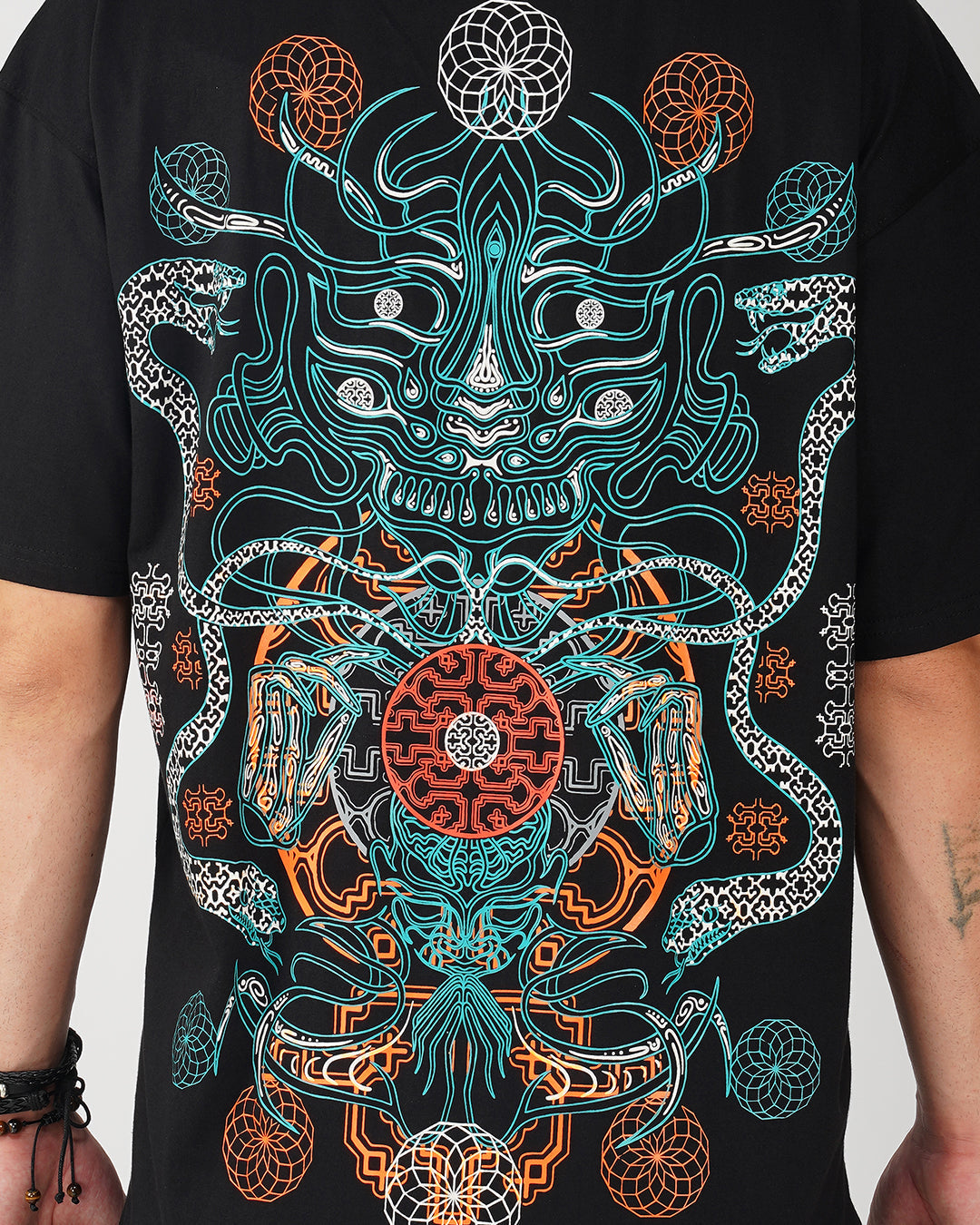 Neuromind | UV Light Reactive & Glow In Dark | Oversized T-Shirt